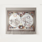 ノバトティステラルムオルビスバイヘンリカスホンディウスII タペストリー (正面(横))