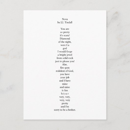 ノバハガキ ポストカード (正面)