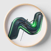 ノバロゴ時計 壁時計 (正面)