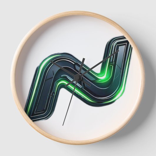 ノバロゴ時計 壁時計 (正面)