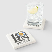 ノバ生まれス・スコシア・ハリファックス ストーンコースター (横)