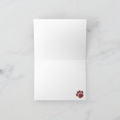 ノパーソナライズされたート ノートカード (内部)