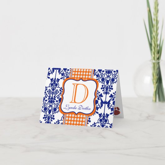 ノパーソナライズされたート ノートカード (正面)