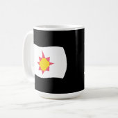 ノビアル国旗のマグカップ コーヒーマグカップ (正面左)