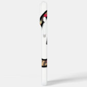 「ノビギジ」文字アートプリント Case-Mate iPhoneケース (裏面 / 左)