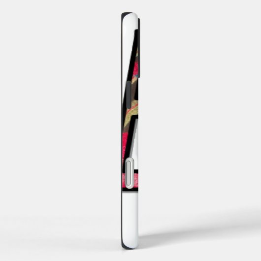 「ノビギジ」文字アートプリント Case-Mate iPhoneケース (裏面 / 右)