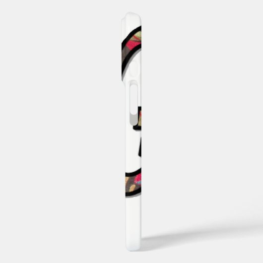 「ノビギジ」文字アートプリント Case-Mate iPhoneケース (裏面 / 左)