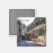 ノビサド – 通り マグネット (正面/裏面)