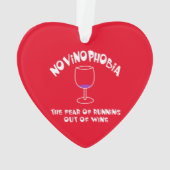 ノビフォビア空のガラス オーナメント (裏面)