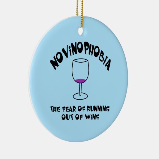 ノビフォビア空のガラス セラミックオーナメント (右)
