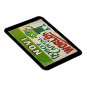 ノビミシガンロボット – おもしろいヴィンテージ マグネット (右側)