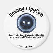 ノビーズビジットシェリービルおもしろい冷蔵庫 マグネット (正面)