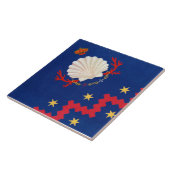 ノビールコントラダデルニチオ(シーシェル)パリオ タイル (側面)