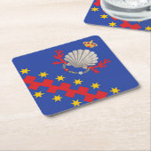 ノビールコントラダデルニッキオ(シーセル) スクエアペーパーコースター (アングル)