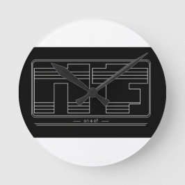 ノフェイスウォールクロック ラウンド壁時計