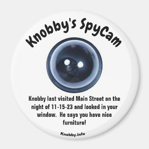 ノブの最後の訪問メイン通りSpyCam マグネット