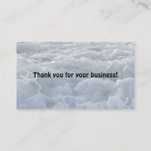 ノブスカビーチ名刺 名刺 (裏面)