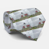 ノブスカポイントライトハウスタイ ネクタイ (ロール)