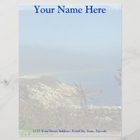 ノブスカポイント – Woods Hole - Cape Cod Massachusetts レターヘッド (正面)