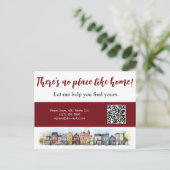 ノプレイスライクホームエステート実在バーガンディマーケティング ポストカード (スタンド正面)