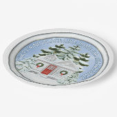 ノプレイスライクホームフォーザホリデーズ紙プレート ペーパープレート (アングル)