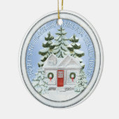 ノプレイスライクホームフォーザホリデーズ セラミックオーナメント (左)