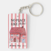 ノプレイスライクホームワンキーハウスアクリルキーチェーン キーホルダー (裏面)
