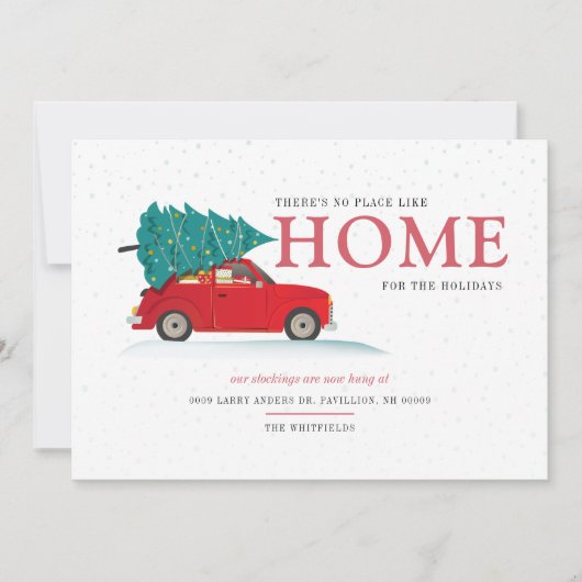 ノプレイスライクホーム引っ越しましたホリデームービング 案内状 (正面)