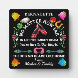 ノプレイスライクホーム フォトプラーク