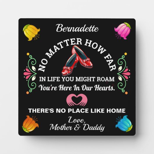 ノプレイスライクホーム フォトプラーク (正面)