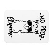 ノプロブクールラマ マグネット (横)