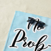 ノプロブラマトロピカルフローラグレーラマキュート ビーチタオル (インサイチュ)