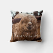 ノプロブラマ – ラマドラマおもしろい クッション (裏面)