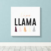 ノプロブラマ |金ゴールド キャンバスプリント (インサイチュ (ウッドフロア))