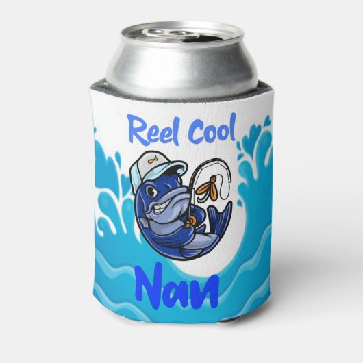 ノベルティおもしろいギフトジョークリールクールナン 缶クーラー (缶裏面)