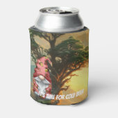 ノベルティおもしろいギフト飲み物タイム格言クーラーボックス 缶クーラー (缶裏面)