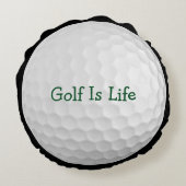 ノベルティおもしろいゴルフテーマ枕 ラウンドクッション (裏面)