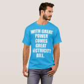 ノベルティおもしろいシャツ Tシャツ (正面フル)