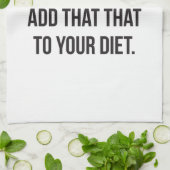 ノベルティおもしろいユーモア – シャットダウンはグルテンフリー キッチンタオル (折り畳み)