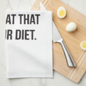 ノベルティおもしろいユーモア – シャットダウンはグルテンフリー キッチンタオル (四つ折り)