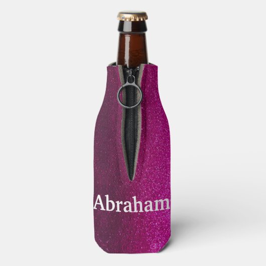 ノベルティおもしろい引用文ドリンク飲み飲冗談グリッター ボトルクーラー (ボトル裏面)