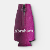 ノベルティおもしろい引用文ドリンク飲み飲冗談グリッター ボトルクーラー (裏面)