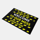 ノベルティおもしろい現場ドアマット ドアマット (アングル)