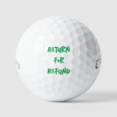 ノベルティことわざゴルフボール ゴルフボール (正面)