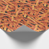 ノベルティのギフト肉ベーコンの包装紙 ラッピングペーパー (角)