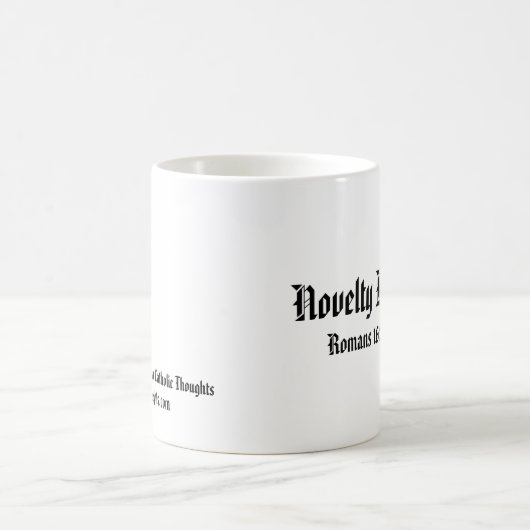 ノベルティはマグを分けます コーヒーマグカップ (中央)