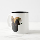 ノベルティチョコレート卵 ツートーンマグカップ (正面左)