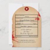 ノベルティハローウィンパーティトーラベルコロナーズオフィス 招待状 (正面)