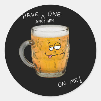 ノベルティビールモンスターシール ラウンドシール