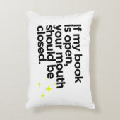 ノベルティブックユーモア装飾枕 アクセントクッション (正面(垂直))